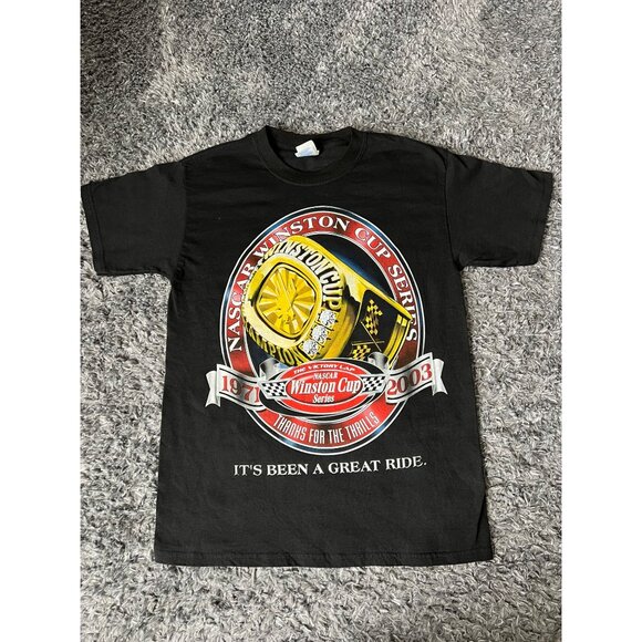 Gildan Other - Vintage NASCAR Winston Cup Series Double Sided Black T-shirt K3